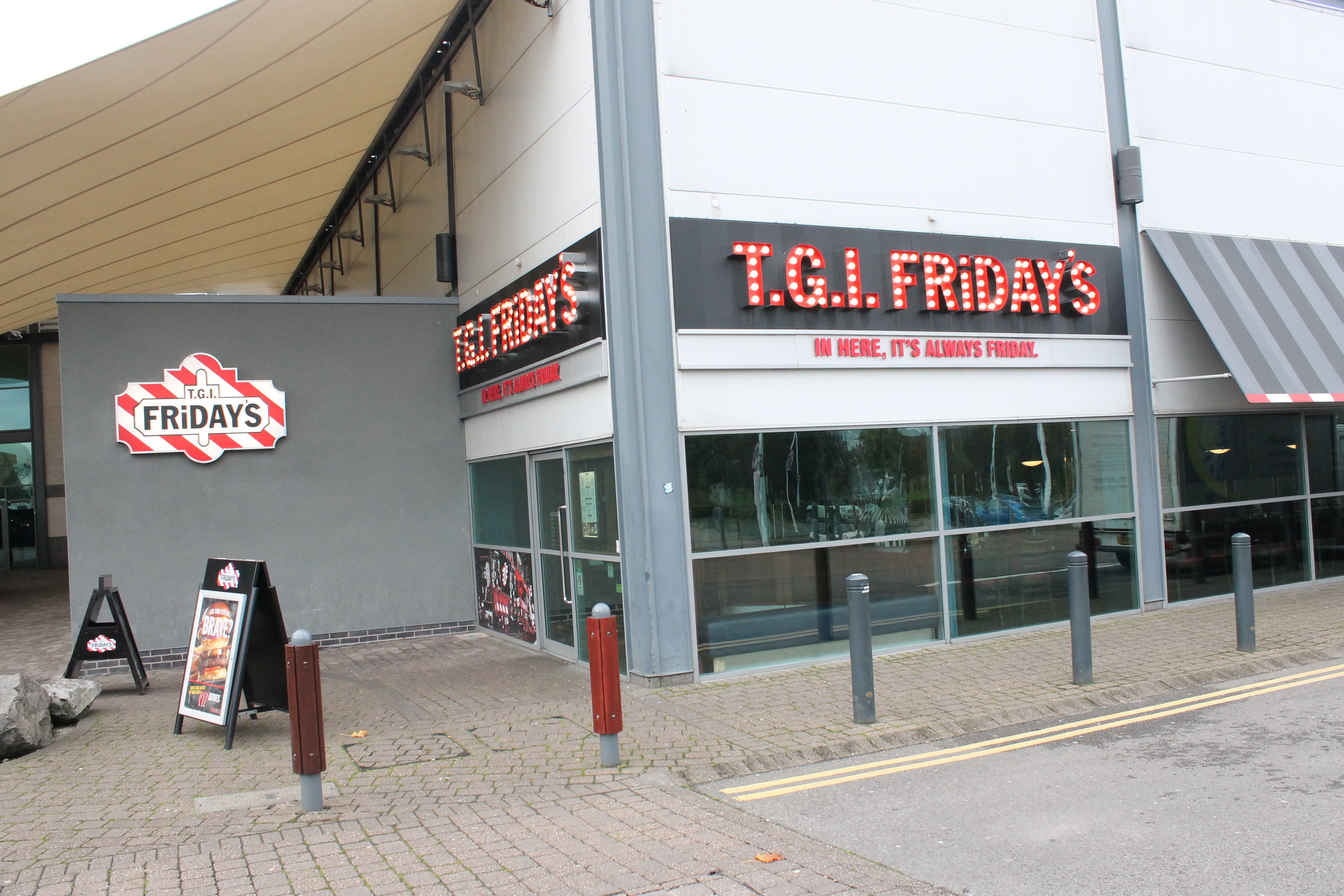 The Mall Cribbs Causeway; T.G.I Friday's Cribbs Causeway